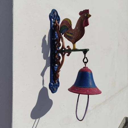 Aegean Sea View House In Traditional Village Megalochori  Bagian luar foto
